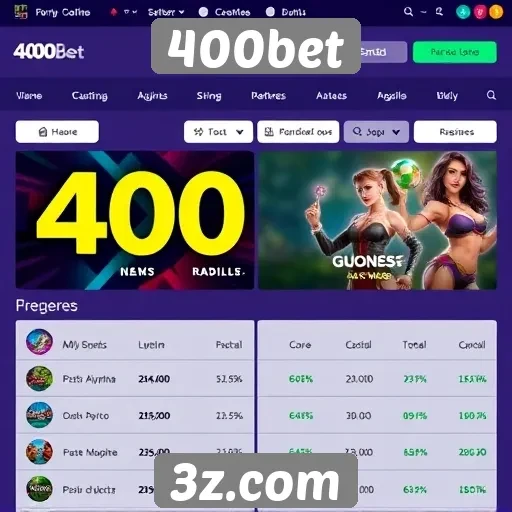 Análise das ofertas de jogos do site 400bet
